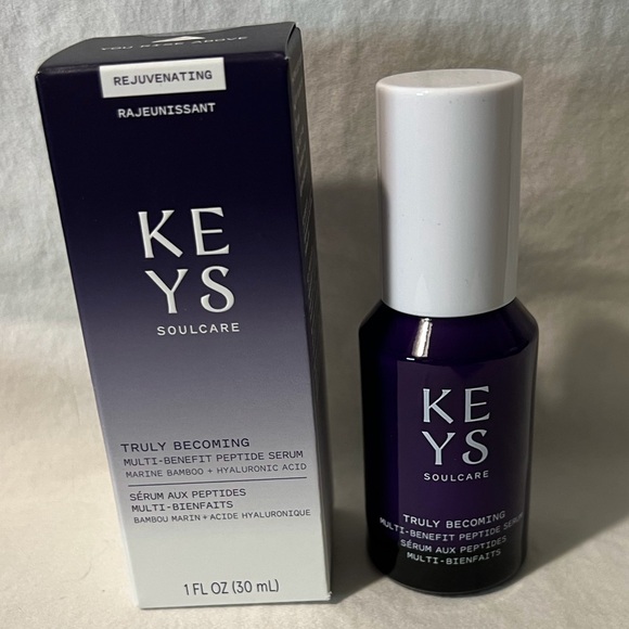 💜NIB💜KEYS SOULCARE TRULY BECOMING MULTI-BENEFIT PEPTIDE SERUM FOR FINE LINES - Picture 2 of 9